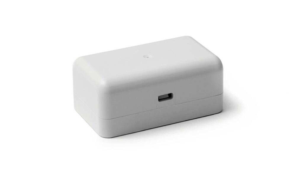 Lukket PlayB forgreningsdåse i ABS-plast med IP20 til indendørs el-installation, lille model